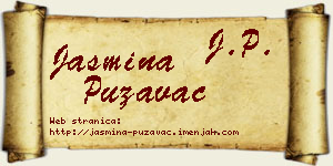 Jasmina Puzavac vizit kartica